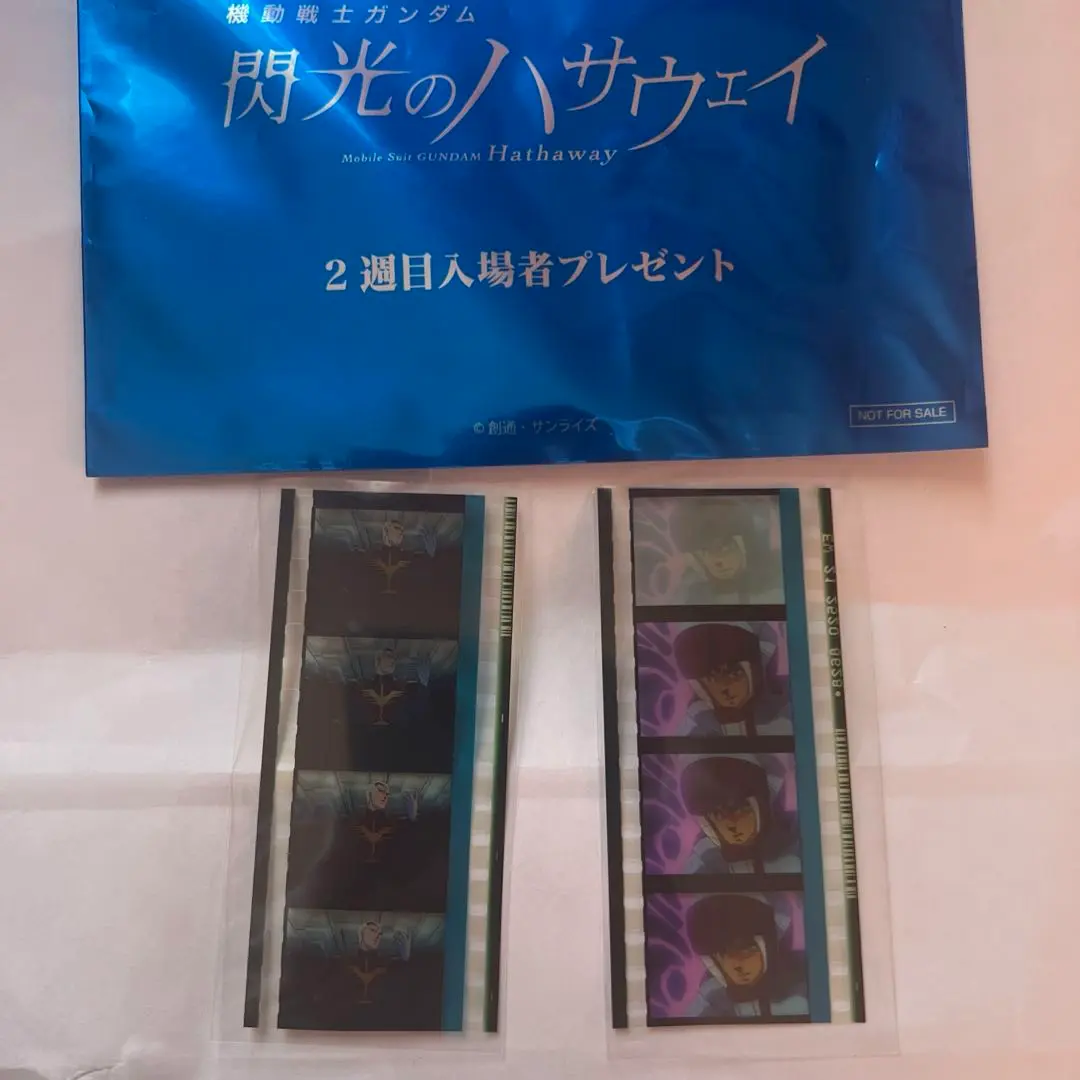 機動戦士ガンダム  閃光のハサウェイ　入場者特典フィルム プルツー 機動戦士ガンダム 閃光のハサウェイ] 「週替わり歴代ガンダム