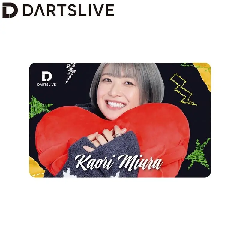 DARTSHIVE靴紐 三浦歌織 ONEBULLカード ブラックホール DARTSHIVE靴紐三浦歌織ONEBULLカードブラックホール