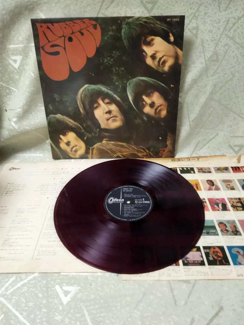 レコード　赤盤　ビートルズ　ラバーソウル　送料込み BEATLES / Rubber Soul (LP) / Odeon | WAXPEND RECORDS