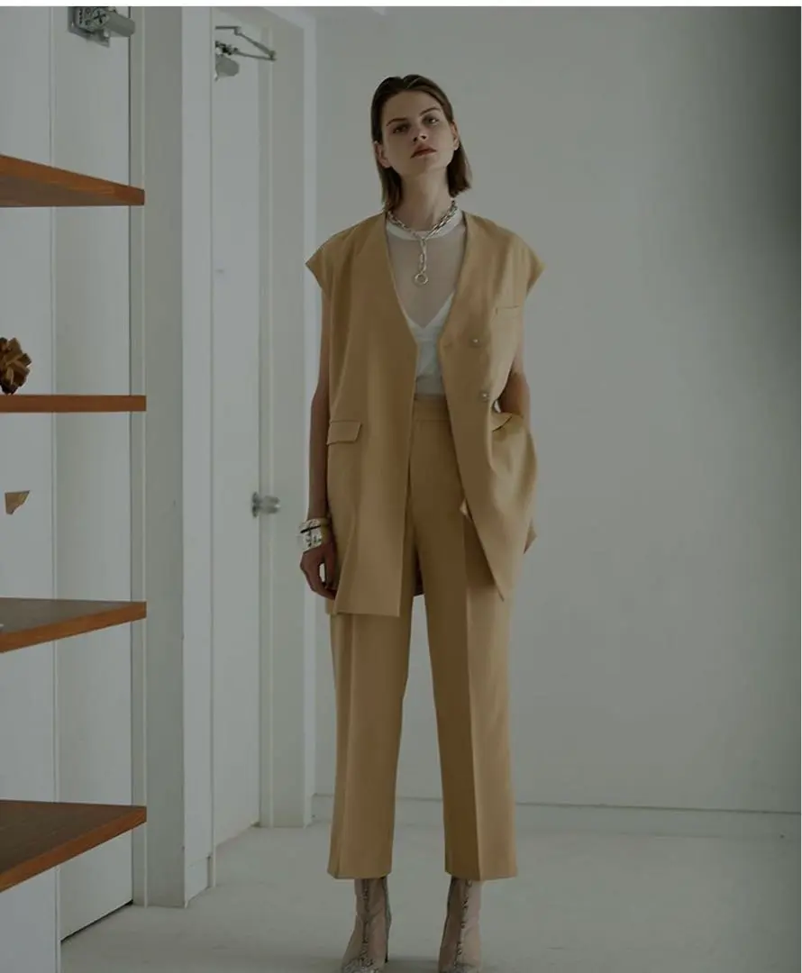 ameri vintage ロングジレベスト正規品 2025年最新】Ameri VINTAGE 丈：ロング ベスト・ジレの人気