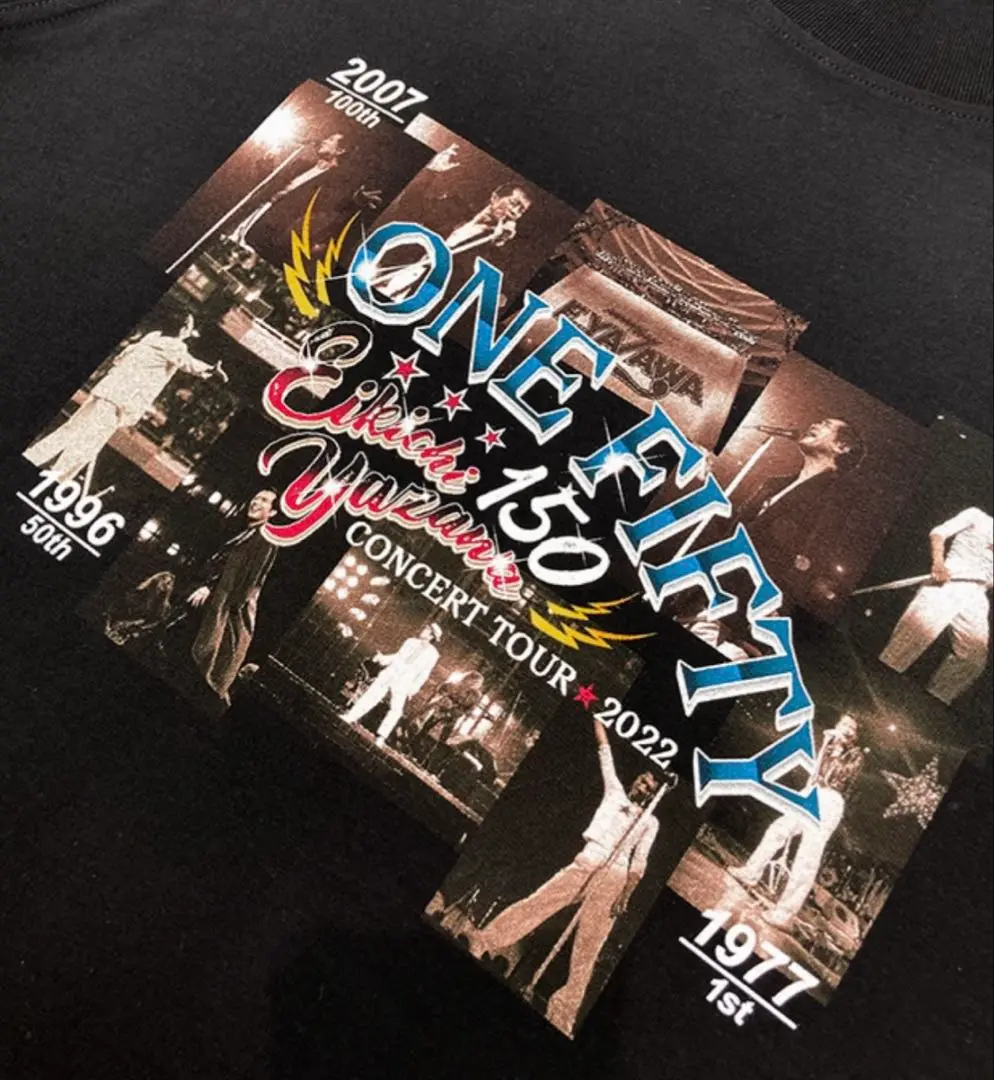 【矢沢永吉】ワイドTシャツ（ONE FIFTY2022）BUDOKAN150XL Amazon.co.jp: 矢沢永吉（EIKICHI YAZAWA） ONE FIFTY 2022 T