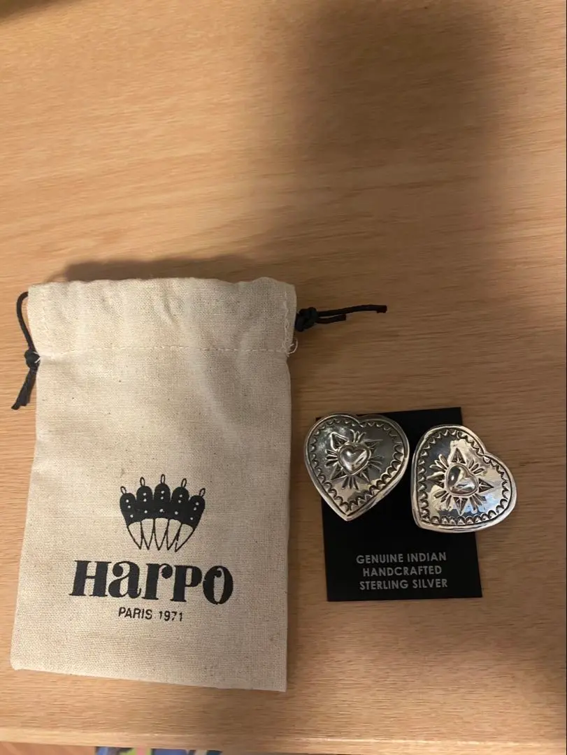 Harpo ハルポ ハート11Gシルバーピアス（イヤリングを変更） ロンハーマン ハート 11G シルバーイヤリング｜HARPO(ハルポ)｜Ron Herman
