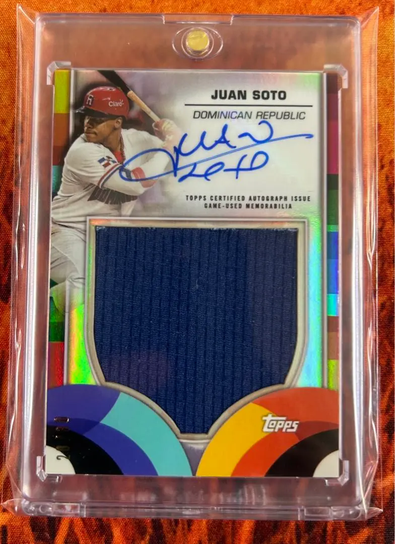 topps2023 WBC ピート・アロンソ 10枚限定レリック直筆サイン