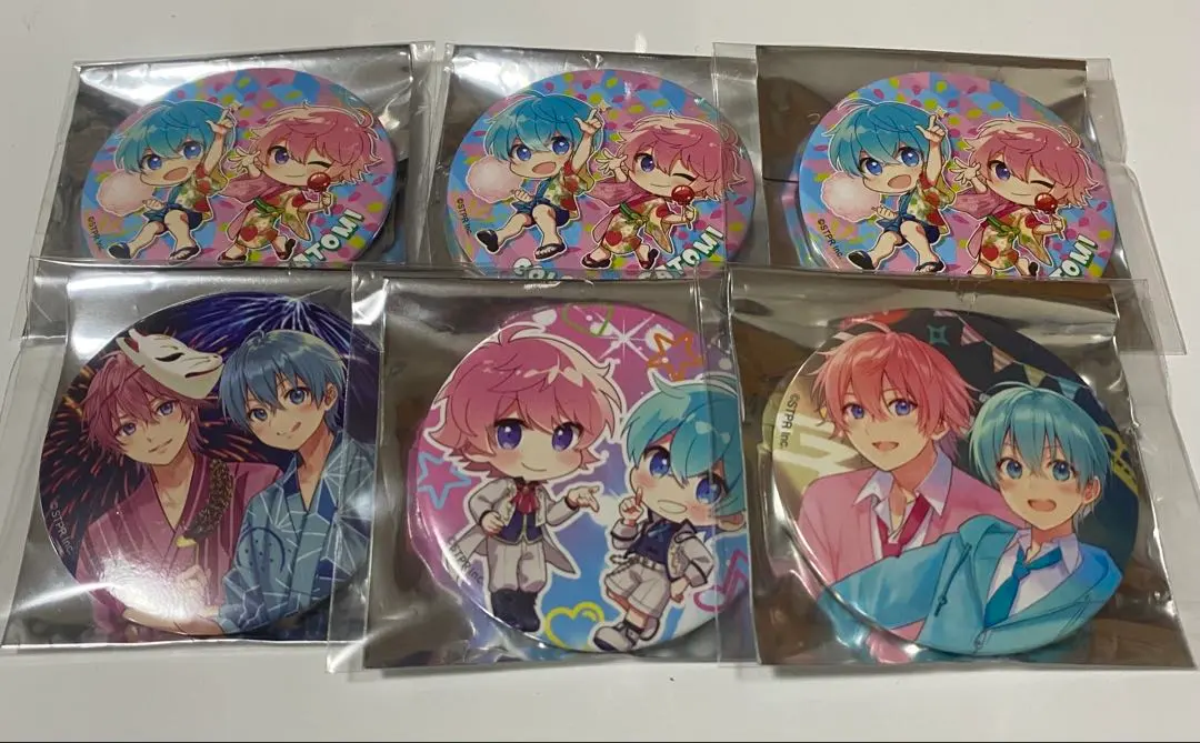 Thumbnail of StPri Satokoro Can Badges - Set of 6