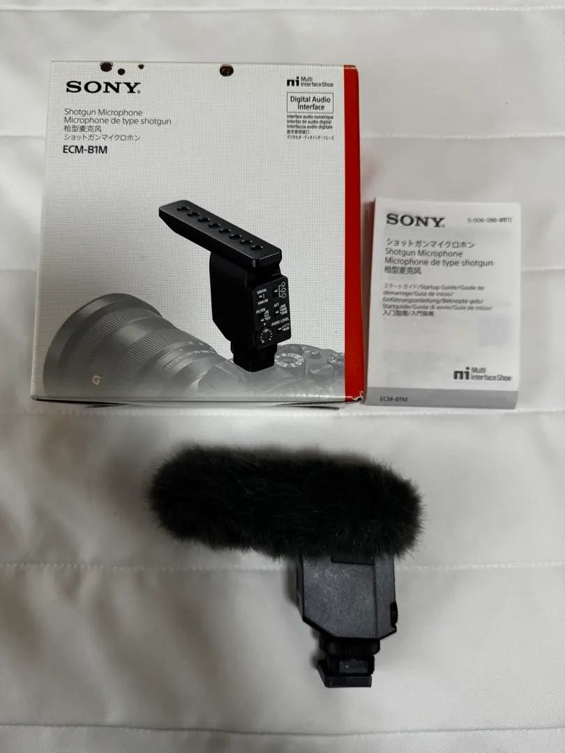【期間限定】ソニー SONY ECM-B1M ショットガンマイクロホン 元箱付き SONY（ソニー） ショットガンマイクロホン｜ECM-M1｜[通販