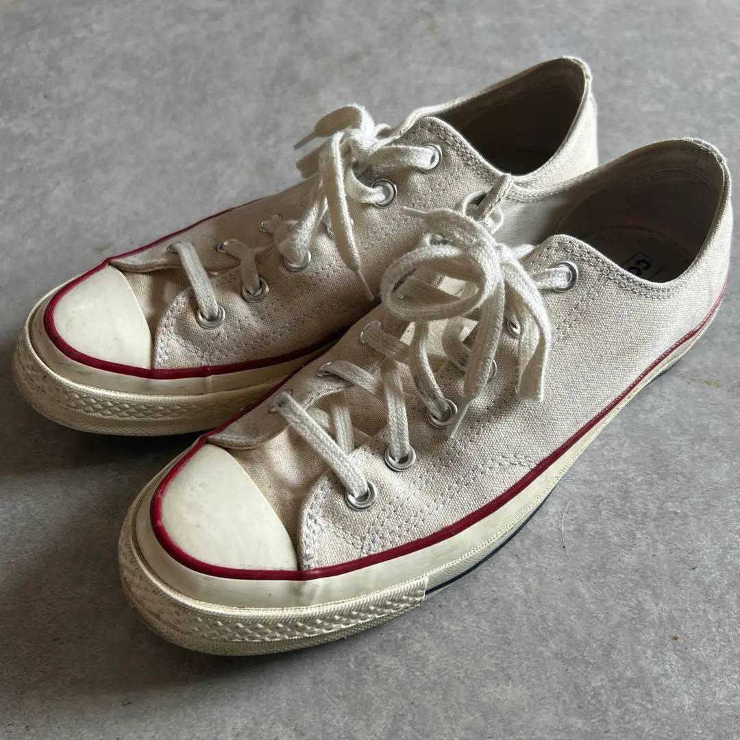 Thumbnail of CONVERSE White Low-Cut Sneakers