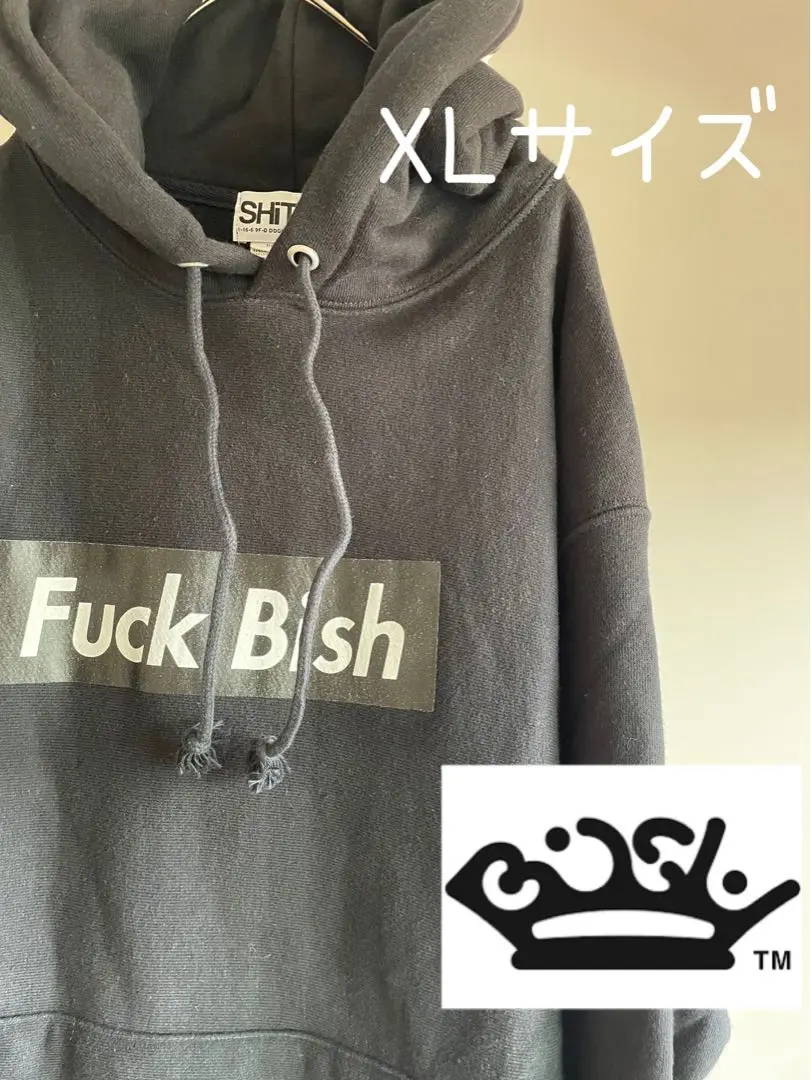 Fuck Bish フーディ XLサイズ 黒 Champion Fuck Bish フーディ XLサイズ 黒 Champion