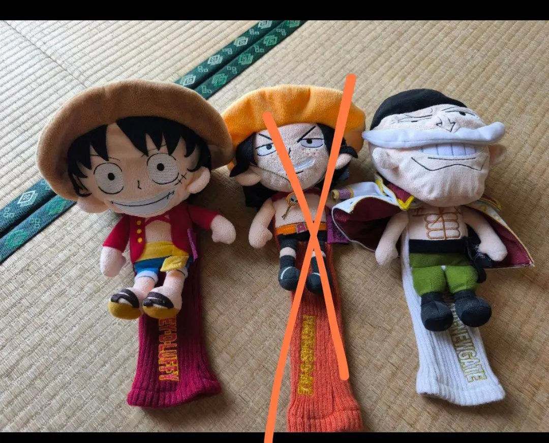 ゴルフ　ヘッドカバー　ワンピース　チョッパー　ルフィ　アニメ Yahoo!オークション -「ワンピース ゴルフ ヘッドカバー」の落札