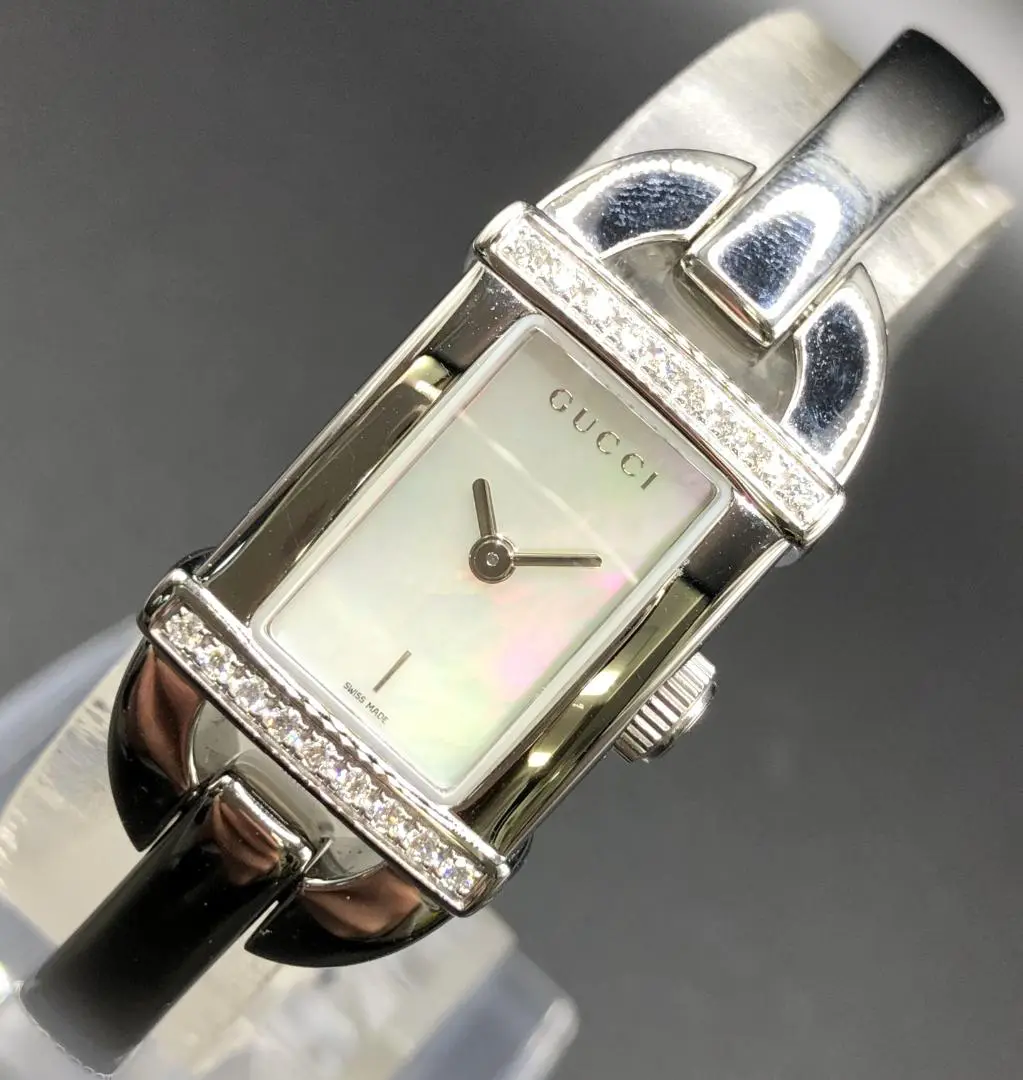 ⭐【超美品希少】グッチ111Lシェリーラインスクエア腕時計(稼働品) ⭐【超美品希少】グッチ111Lシェリーラインスクエア腕時計(稼働