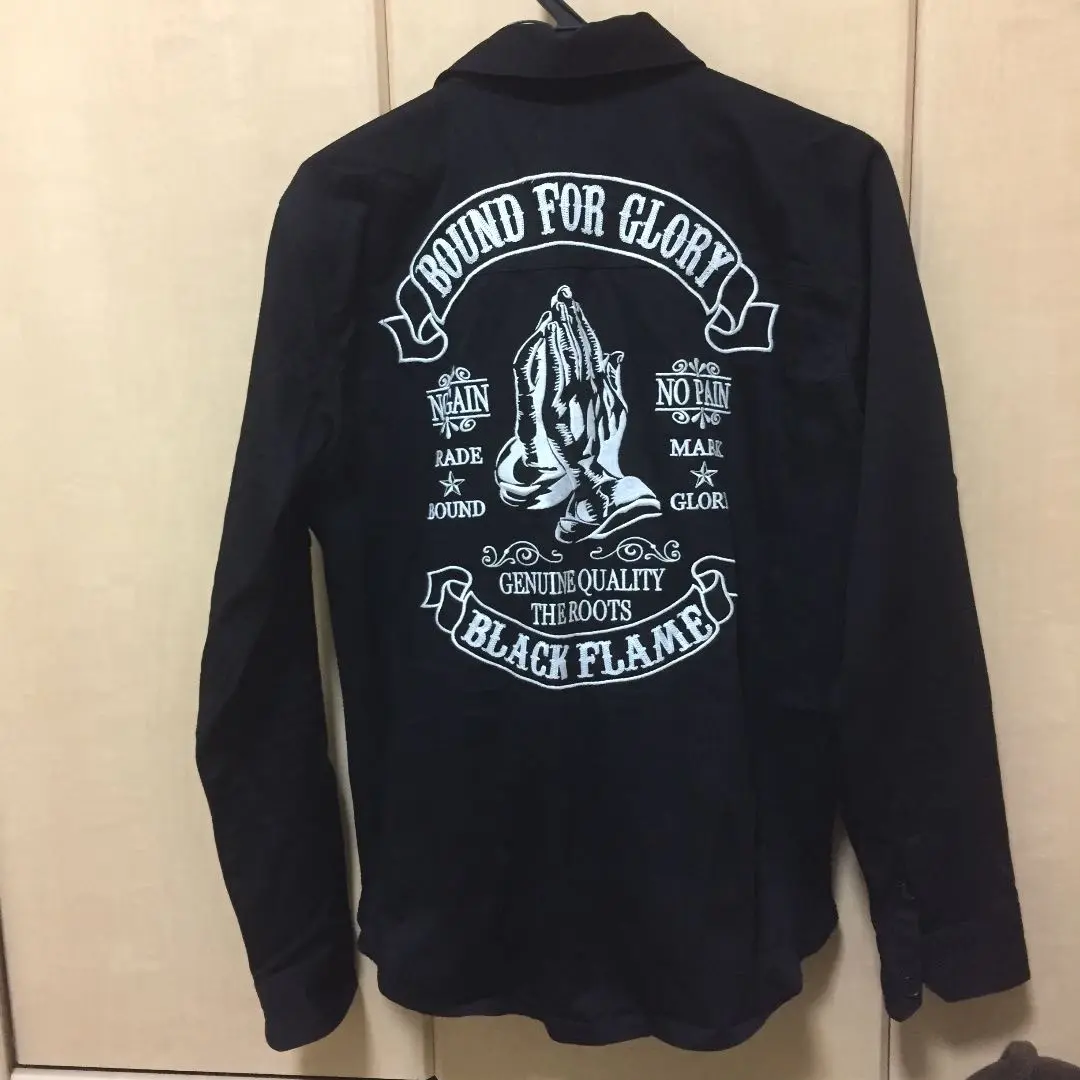 BLVCK FLAME ブラックフレイム　メタリカ　デニムジャケット BLVCK FLAME ブラックフレイム メタリカ デニムジャケット