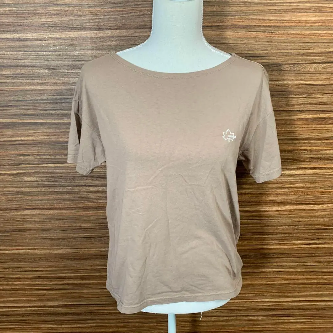 Thumbnail of LOGOS DAYS T-shirt M Brown Short Sleeve