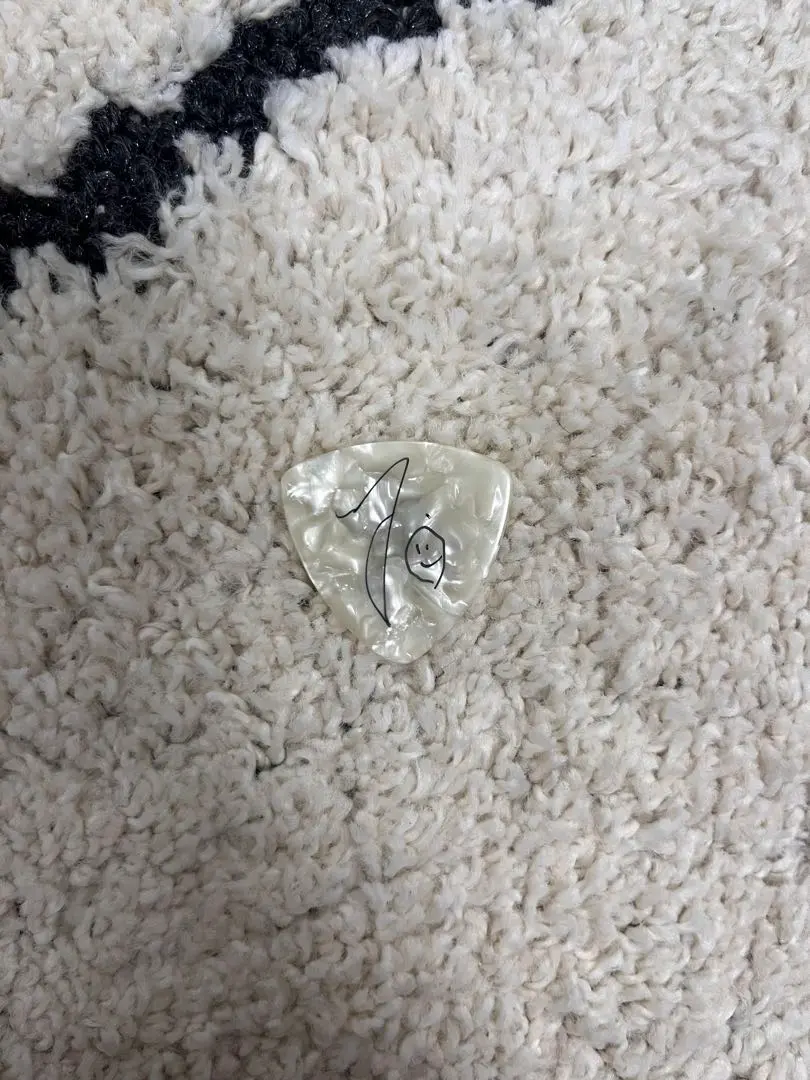 【当選品】ミセスグリーンアップル 若井滉斗 直筆サイン入り ギターピック 当選品】ミセスグリーンアップル 若井滉斗 直筆サイン入り