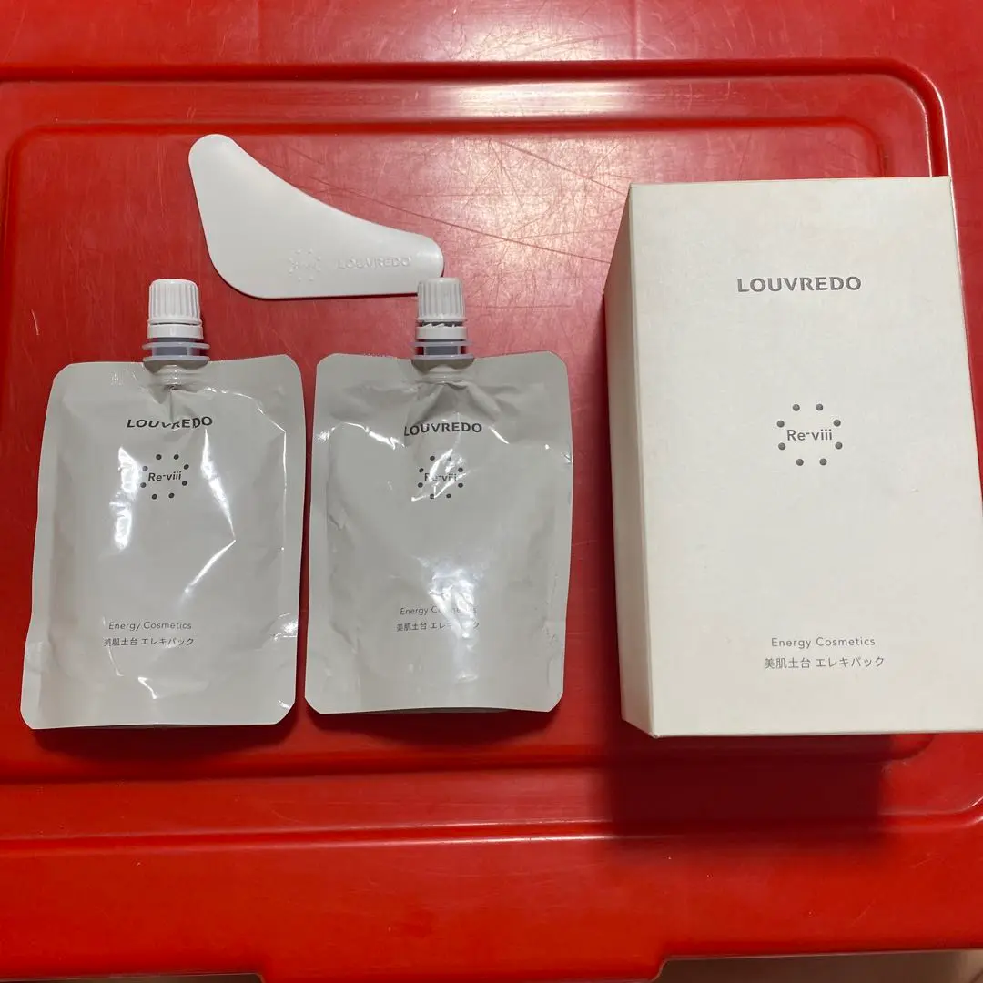 LOUVREDO 美肌土台 エレキパック 90g 3袋入り ルーヴルドー
