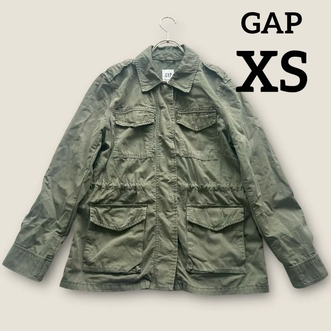 Thumbnail of GAP Military Jacket Epaulettes Olive XS