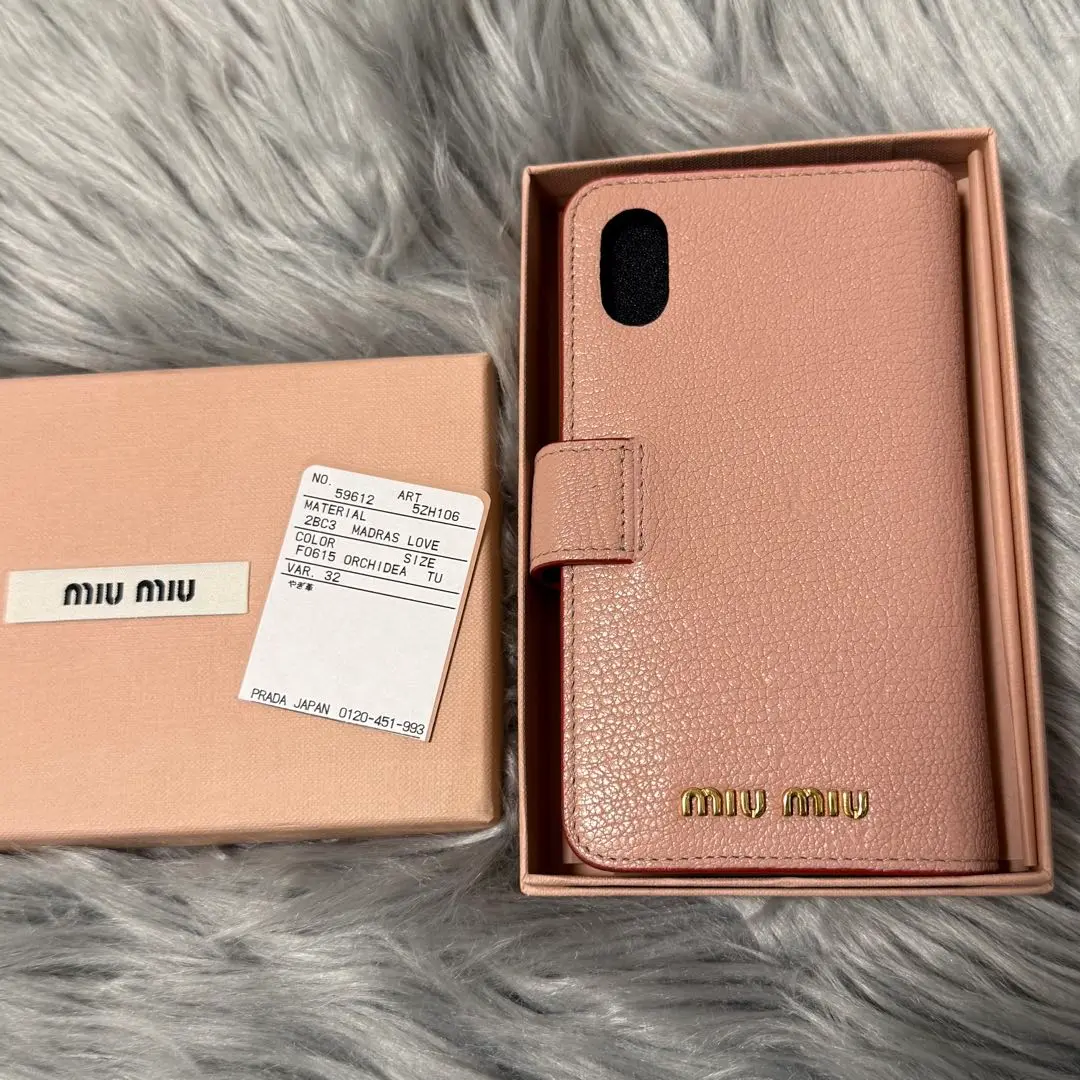 新品未使用 MIU MIU iPhone X/XSケース Amazon.co.jp: [ミュウミュウ] miumiu iPhone X XS スマホケース