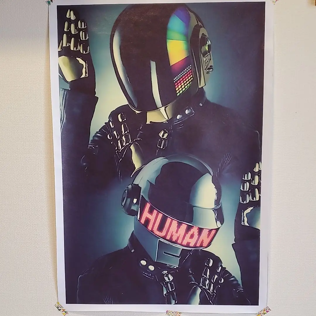 非売品レアポスターDAFT PUNKx TOWER RECORDS ダフトパンク