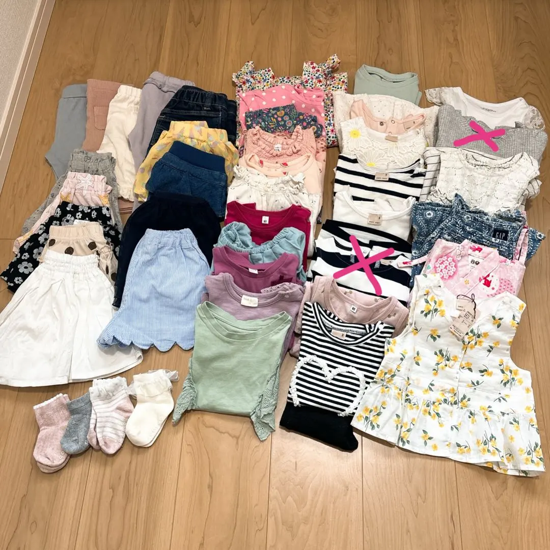 Thumbnail of 80 Girl's Clothing Lot - Petit Main, Baby Gap - 42 Items - Summer Clothes