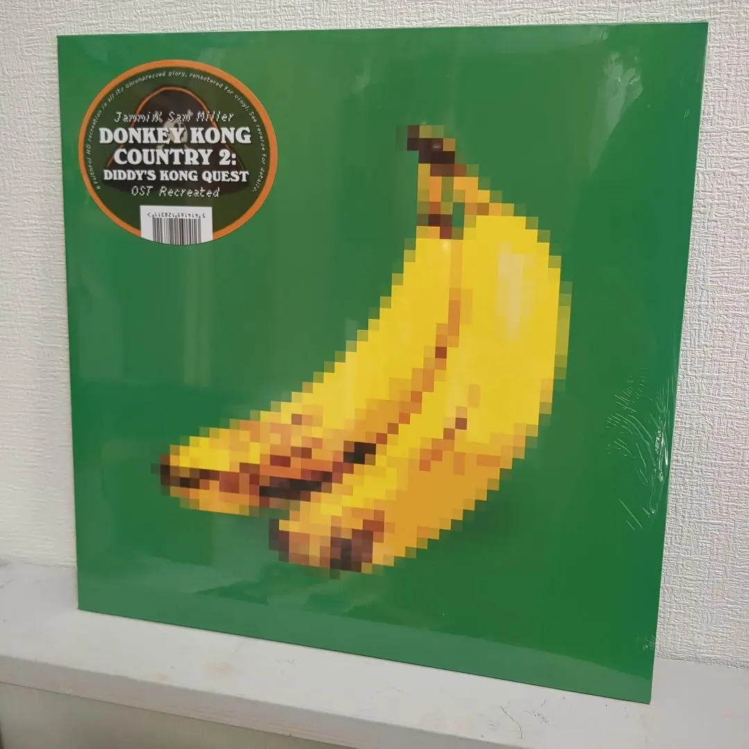 スーパードンキーコング2 / Jammin' Sam Miller レコード DONKEY KONG COUNTRY OST 2 (RECREATED)(LP)/JAMMIN' SAM MILLER
