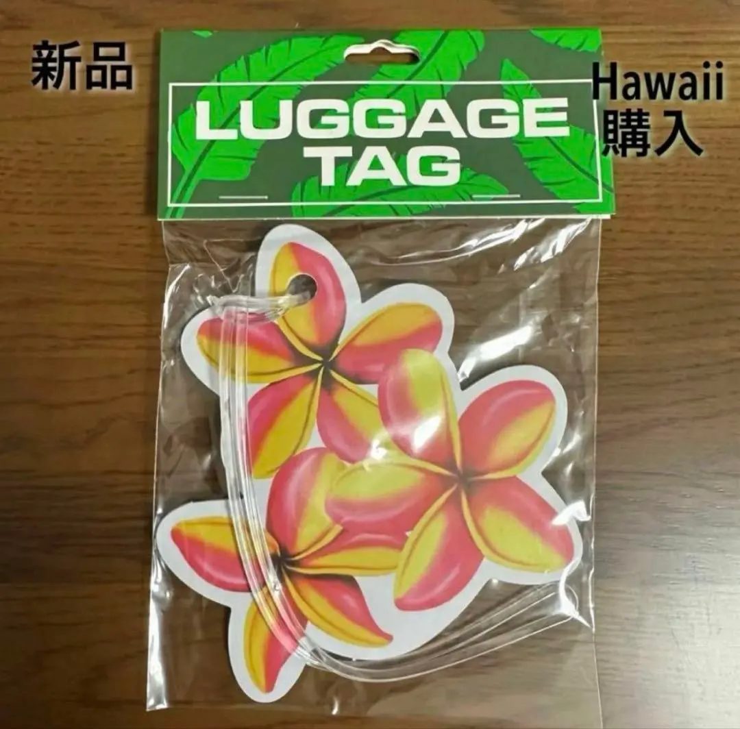 新品☆夏威夷花卉行李牌 的縮圖