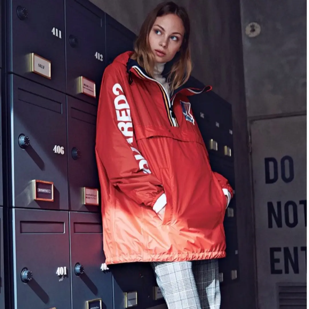 【レア】DSQUARED2 ポリウレタン　マルチブルゾン　セレブ アイテム レア】DSQUARED2 ポリウレタン マルチブルゾン セレブ アイテム