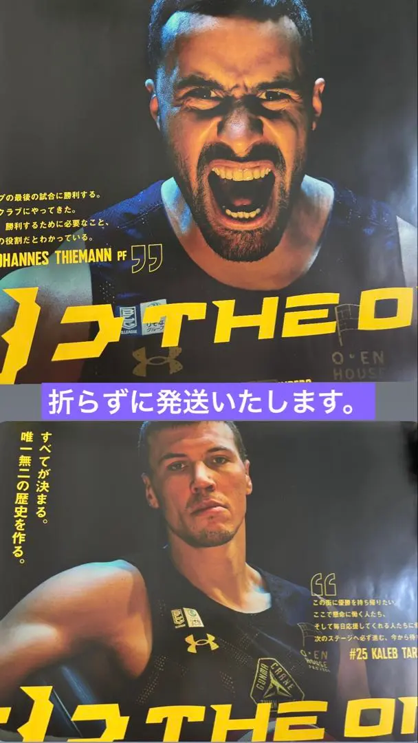 クレインサンダースポスター 群馬クレインサンダーズ | 開幕ポスターデザイン完成😄😀😤 群馬