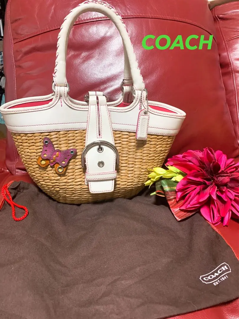 COACH コーチ 蝶デザイン キーホルダー・キーリング 公式】コーチアウトレット | バタフライ クラスター バッグ チャーム