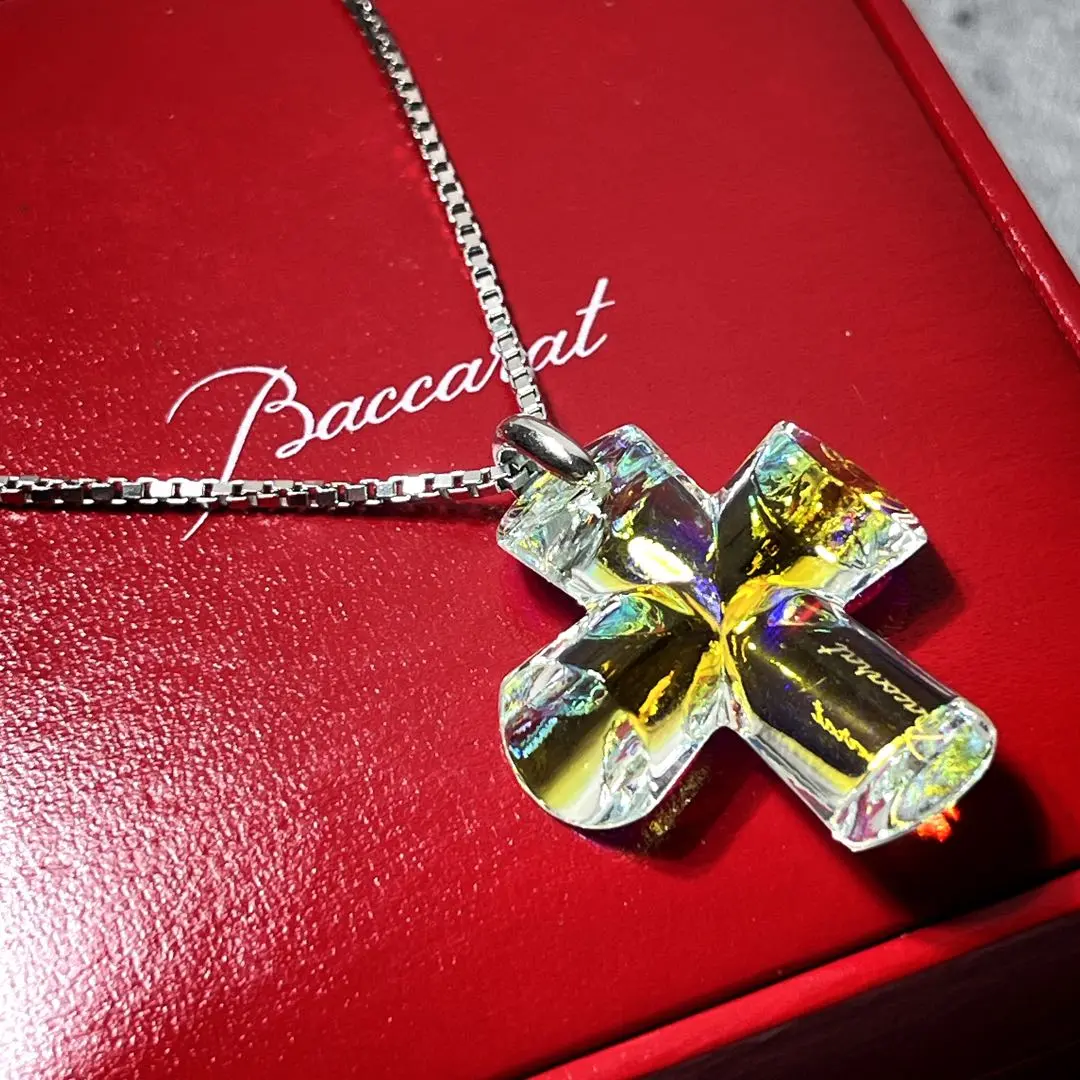 バカラ エデンネックレス 楽天市場】バカラ Baccarat ネックレス エデン クロスチョーカー