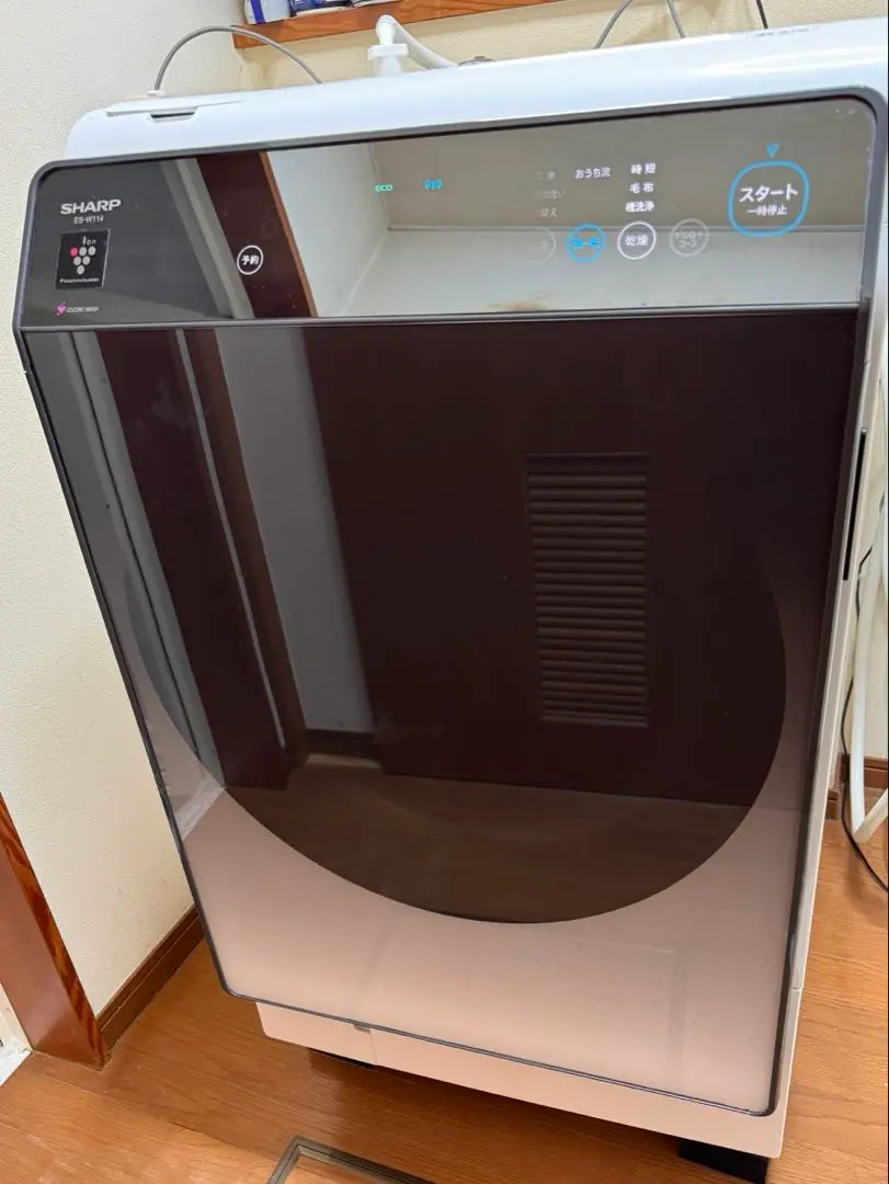 SHARP ドラム式洗濯機 ES-W114 （洗濯ホース付き） ES-W114｜洗濯機：シャープ
