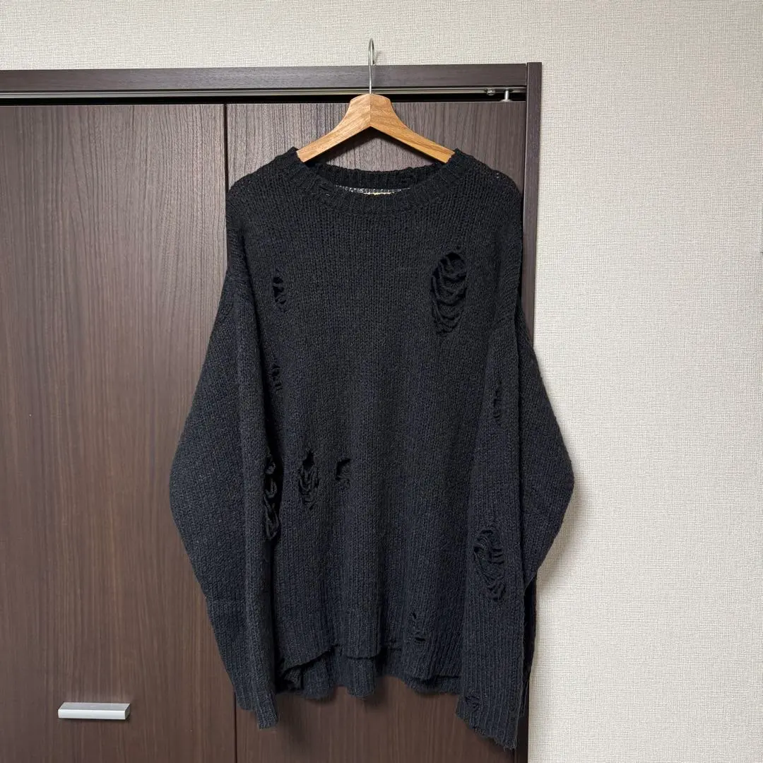 Thumbnail of NUMBER (N)INE grunge knit Kurt Cobain