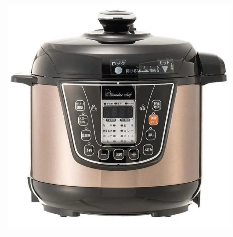 ■未使用保管品♪ ワンダーシェフ 電気圧力鍋 OEDD40 W12 4L 箱付 楽天市場】ワンダーシェフ マイコン電気圧力鍋 4L 楽ポン