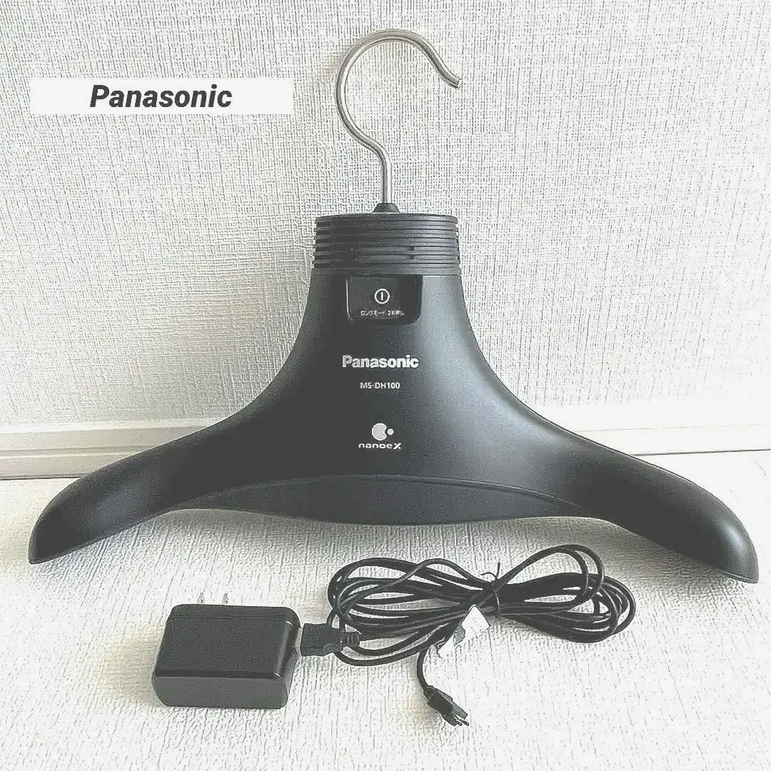 【新品未使用】Panasonic MS-DH100-K ブラック 電気脱臭機 概要 電気脱臭機 MS-DH100 | 電気脱臭機（脱臭ハンガー／靴脱臭