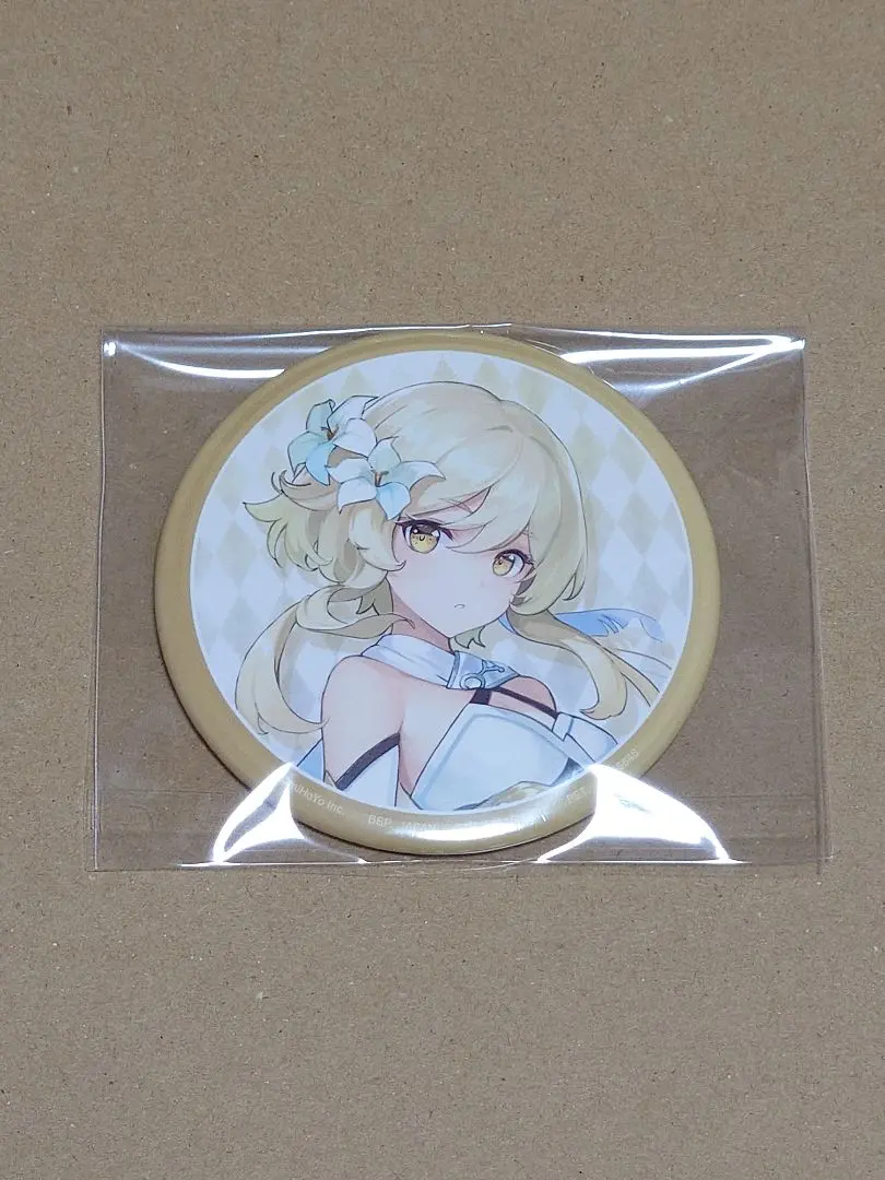 Thumbnail of Genshin Impact Traveler Lumine SEGA GiGO Namco Limited Edition Can Badge