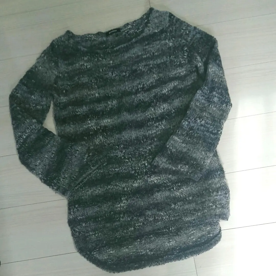 EMODA混色針織上衣 ZARA H＆M UNIQLO moussy 的縮圖