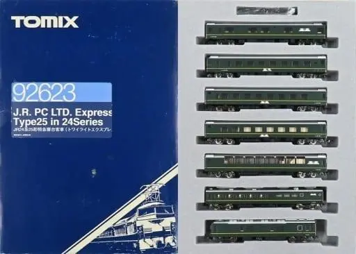 TOMIX 92623 JR24系25形特急寝台客車（トワイライトエクスプレス） JR 24系25形特急寝台客車(トワイライトエクスプレス)基本セット