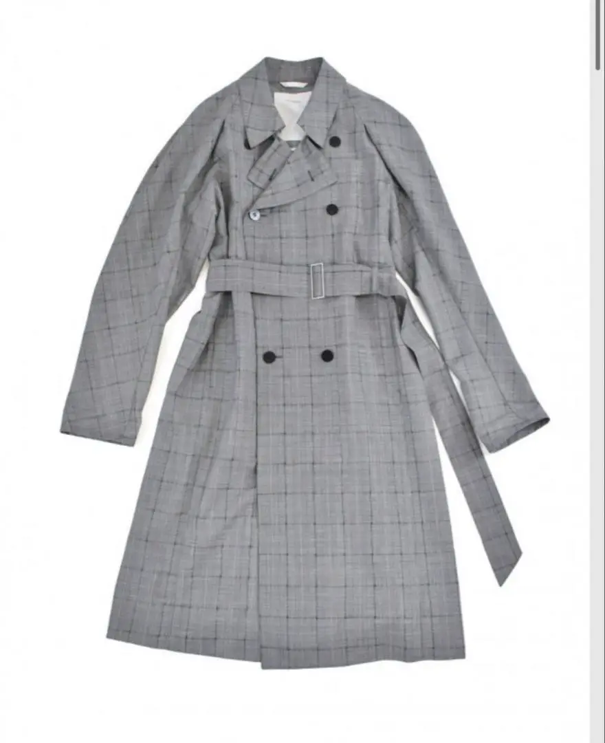 美品【OVERCOAT 】オーバーコート　トレンチコート OVERCOAT オーバーコート 大丸製作所 ウール トレンチ コート
