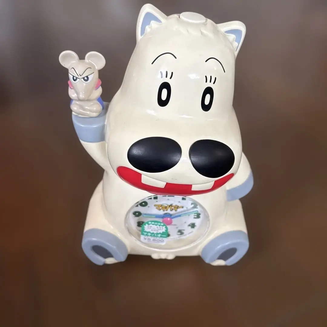 【新品・未使用】リズム時計工業　みどりのマキバオー　目覚まし時計　② Amazon.co.jp: マキバオー みどりのマキバオー おしゃべり