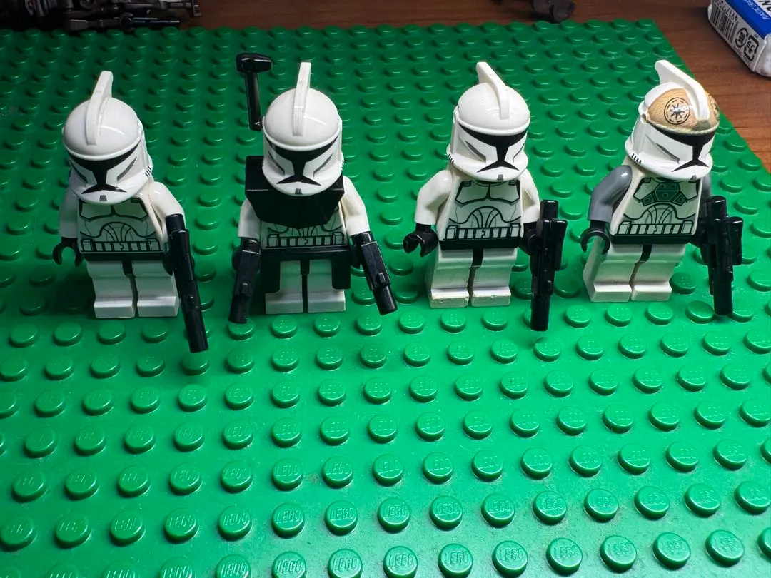 Thumbnail of LEGO Star Wars Authentic Clone Trooper Figure Set of 4