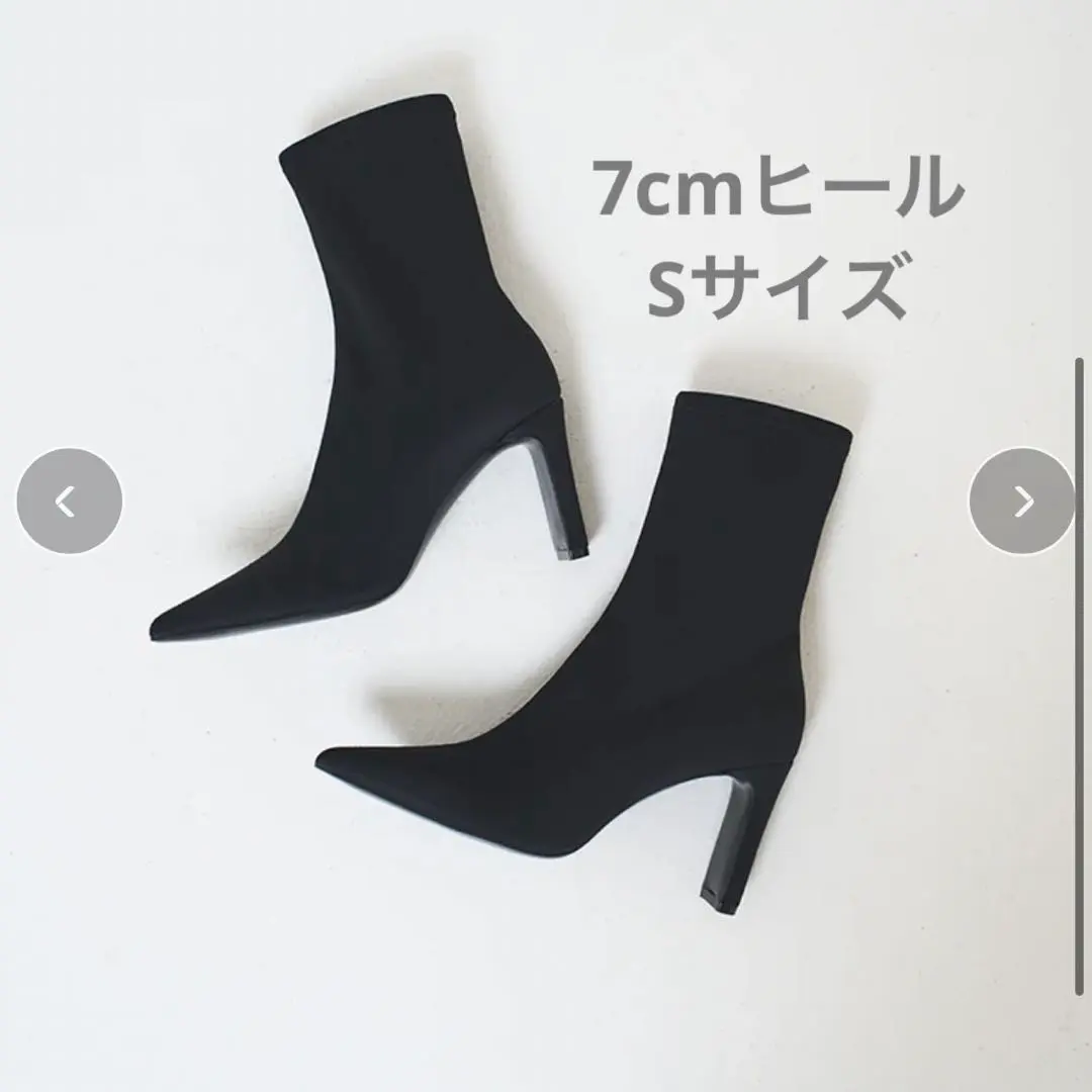新品　鈴木亜美さんプロデュース　ショートニットブーツ　Lサイズ 新品未使用ami suzuki 鈴木亜美 プロデュース ニットブーツ S