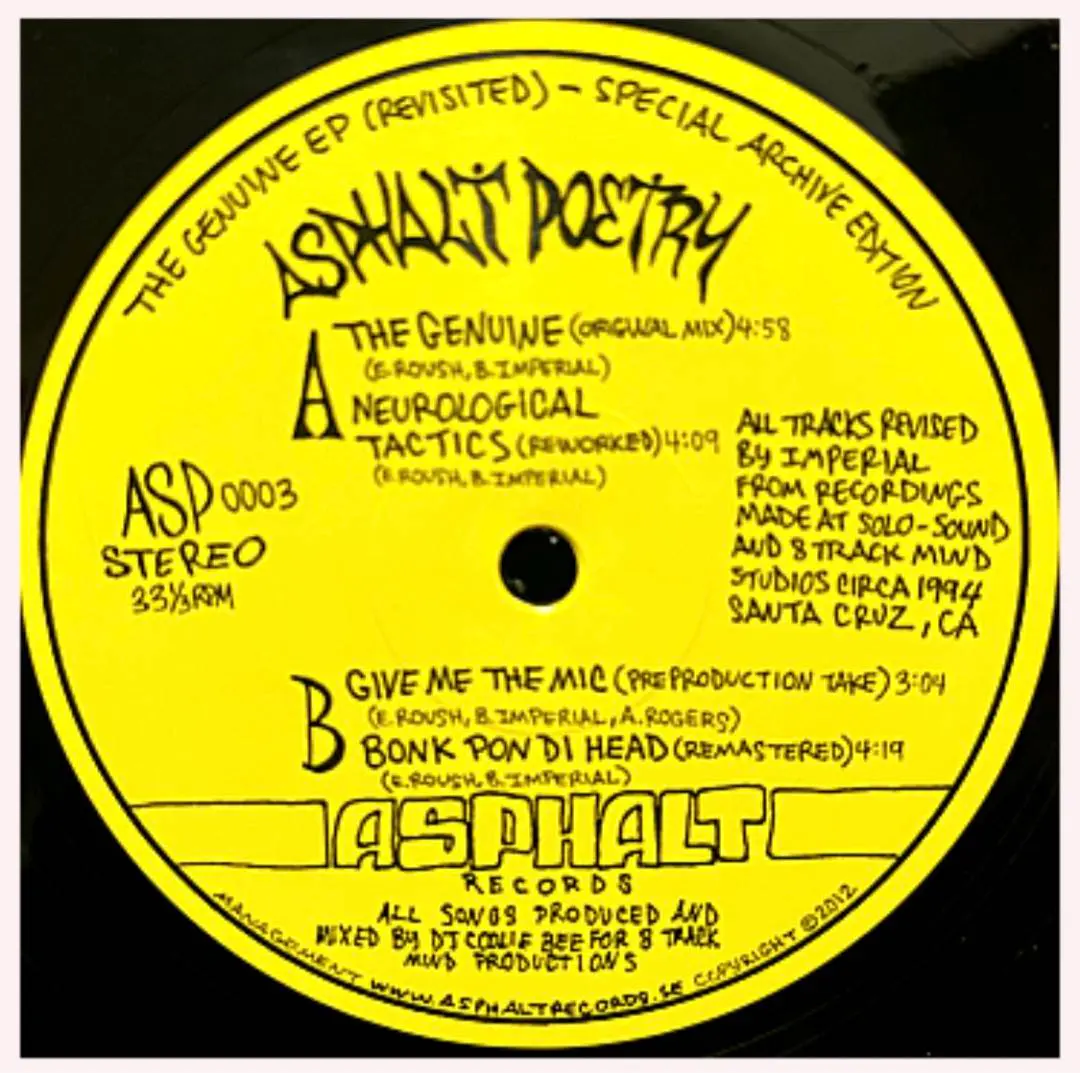 Asphalt Poetry – Harmagedion – Vinyl (12