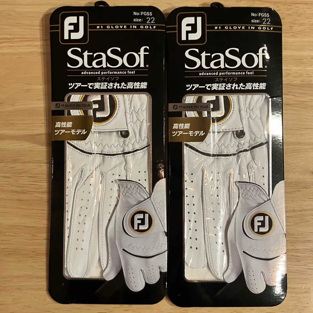 期間限定値下げ新品未使用FJ StaSofゴルフグローブ 3個セットサイズ24 期間限定値下げ新品未使用FJ StaSofゴルフグローブ 3個セット