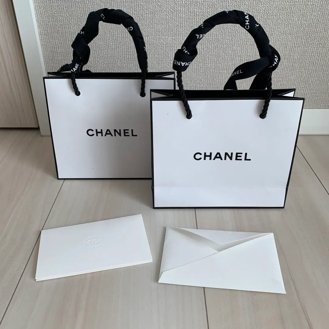 Thumbnail of CHANEL Gift Bags Set of 2 with Card