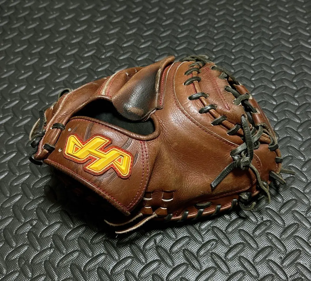 ハタケヤマ 硬式 キャッチャーミット 限定オーダー キャメル 339 ハタケヤマ HATAKEYAMA オーダー 硬式 キャッチャーミット
