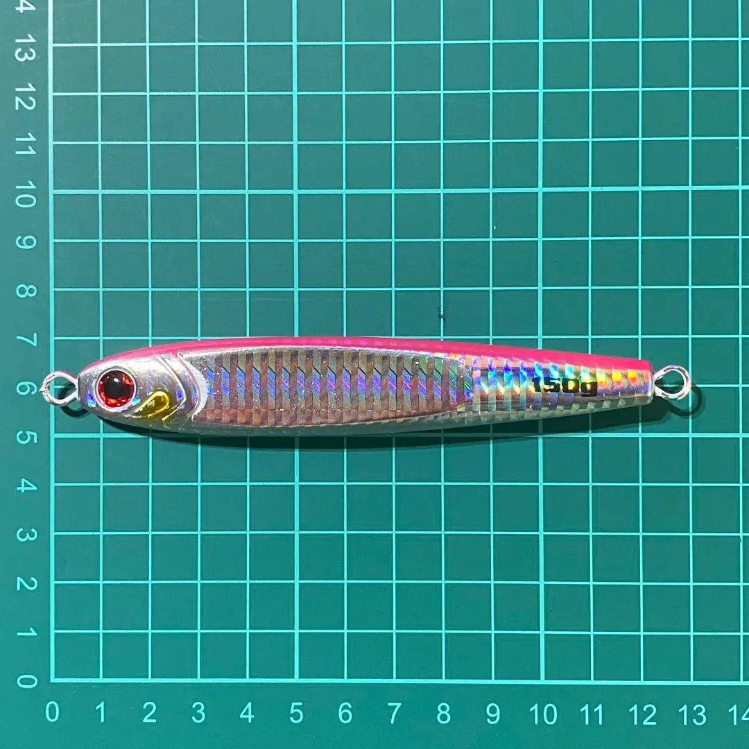 Thumbnail of Defective Metal Jig 150g x 1, 3D Red Eye, TG Bait Style Lure, Jigging