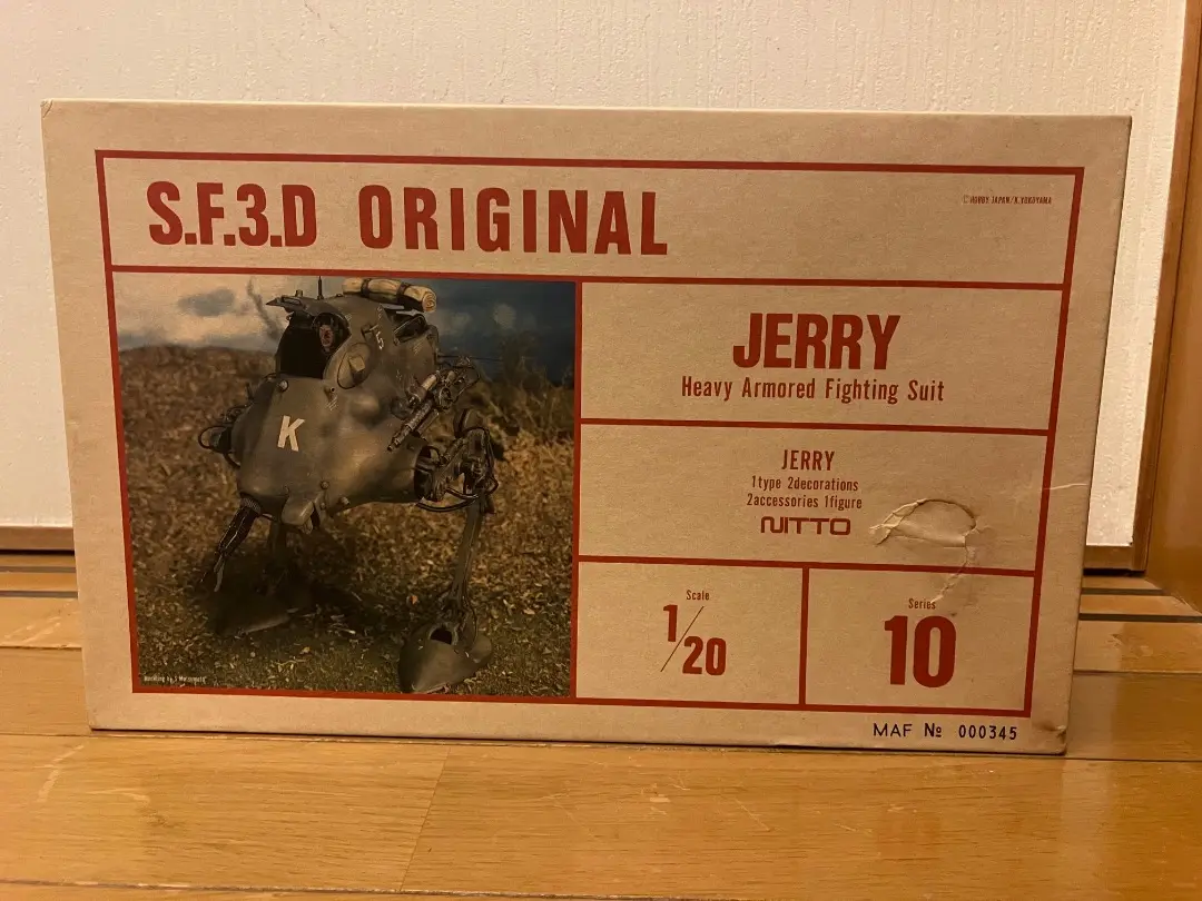 NITTO JERRY 重装甲戦闘スーツ 1/20 blog:models_mak_jerry [Target-Earth]