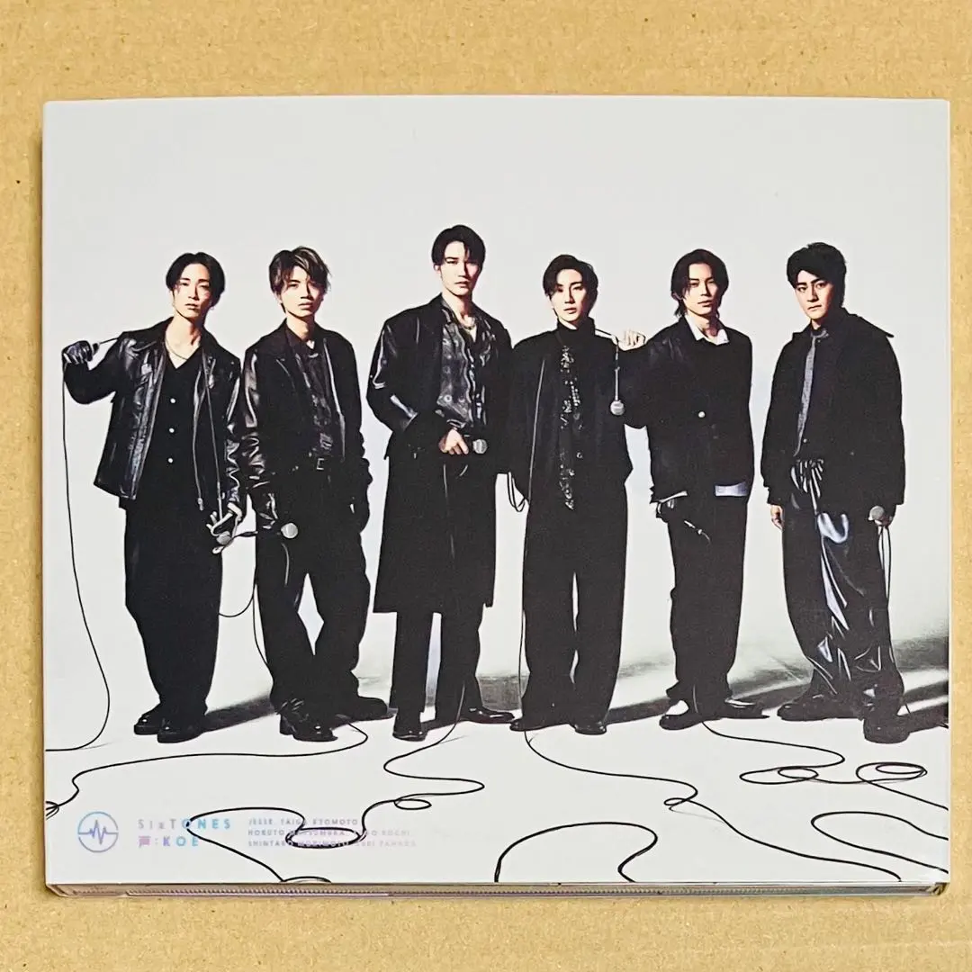 Thumbnail of SixTONES Album "Koe" (Voice) - First Press Sleeve Edition - 20-page Booklet - Regular Edition