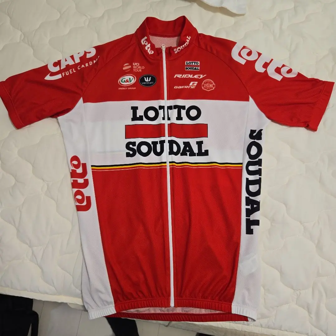 支給品　サーマルビブタイツ　Lotto Soudal　ロットソウダル 支給品 サーマルビブタイツ Lotto Soudal ロットソウダルの通販