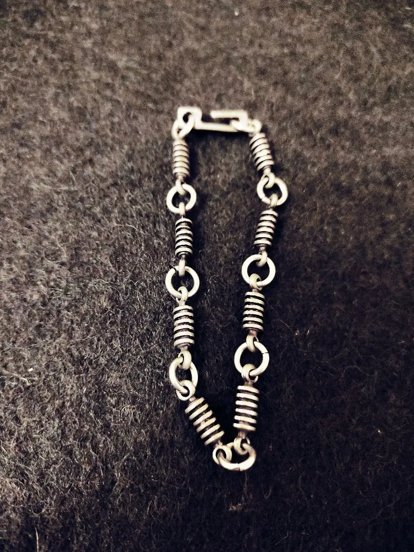 Thumbnail of Vintage Chicano Spring Link Bracelet - 24cm