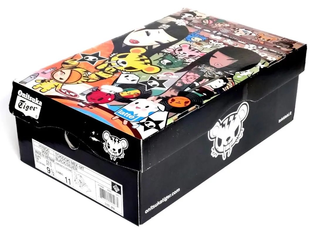 トキドキ✖️オニツカタイガー　スニーカー　限定品 オニツカタイガー×イタリアブランド「トキドキ」、トラ＆サルを