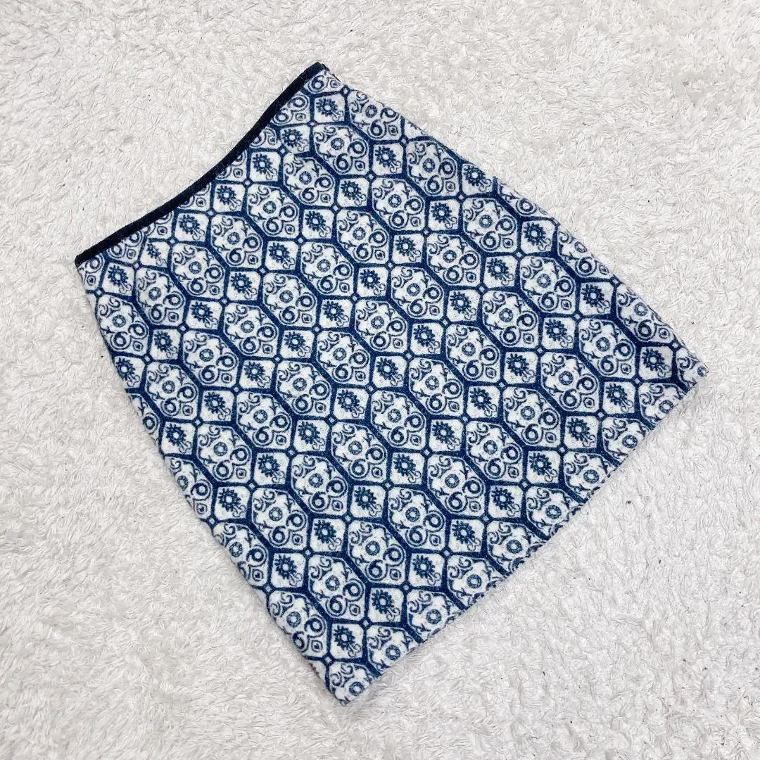 Thumbnail of Laura Ashley S Tile Pattern Skirt Elegant Women's