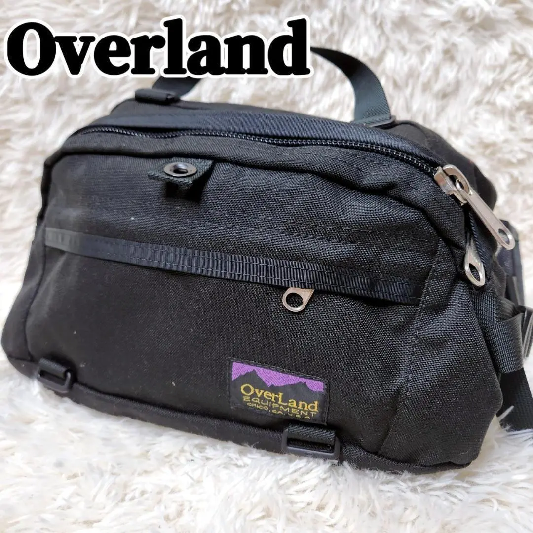 オーバーランド overland ウエストバック　旧タグ OverLand Equipment (オーバーランドイクイップメント) 90s 旧